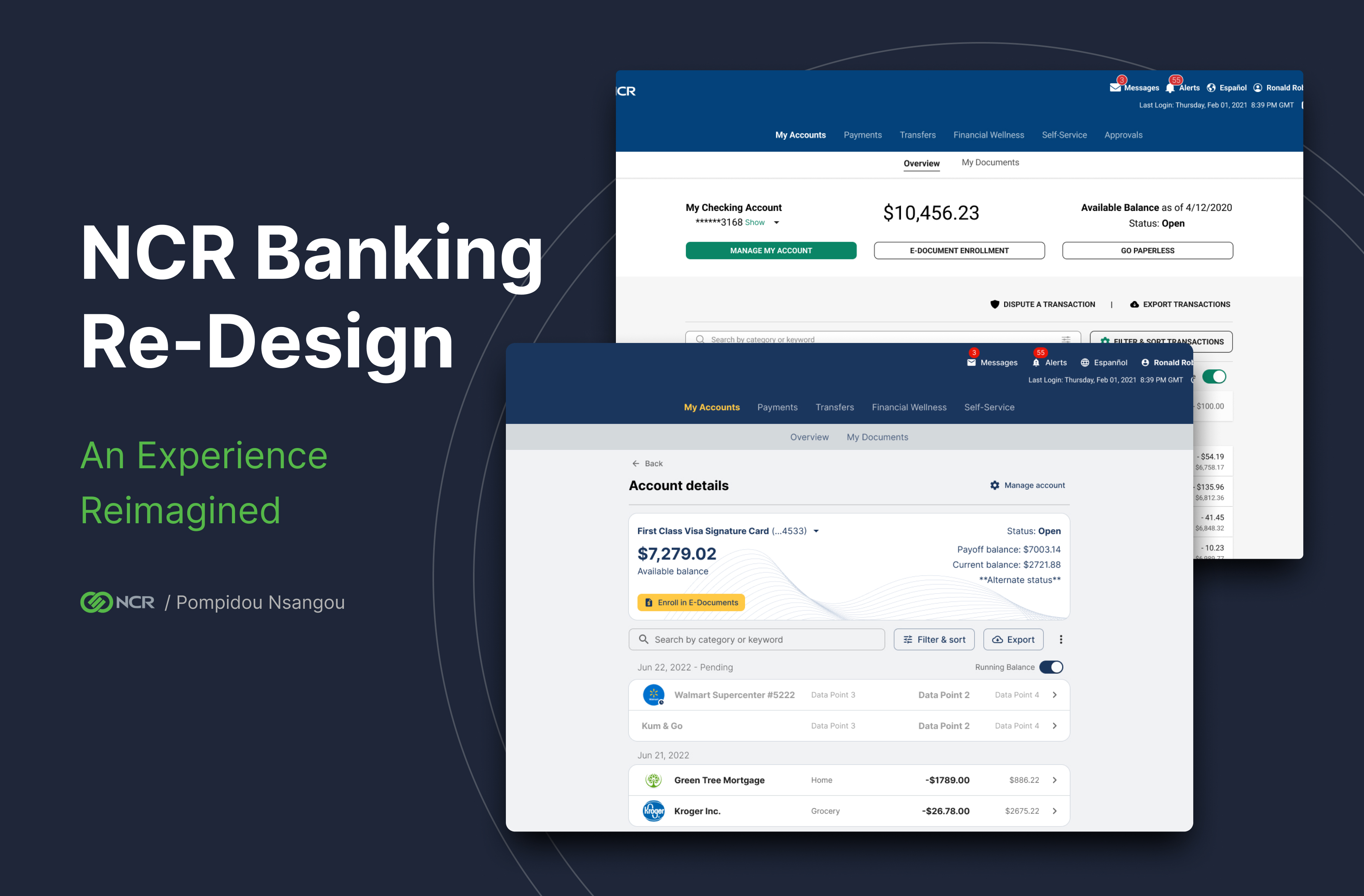 NCR Banking Redesign